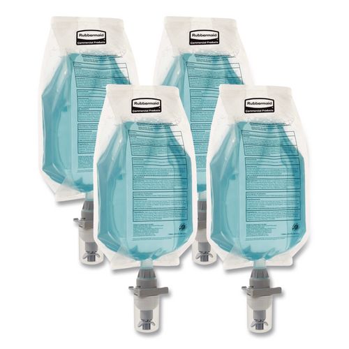 Rubbermaid Commercial Autofoam Hand Soap Refill, Lotion Soap with Moisturizer, Light Citrus Scent, 1,100 mL, 4/Carton