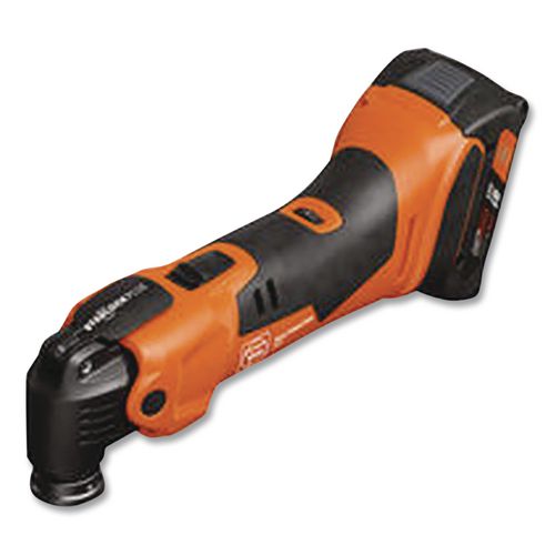 Fein MULTIMASTER AMM 500 AS 2 Ah Cordless Oscillating Multi-Tool Kit with 12 Accessories, Variable Speed