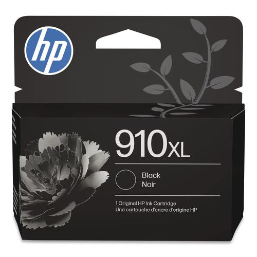 HP 910XL, (3YL65AN) High-Yield Black Original Ink Cartridge