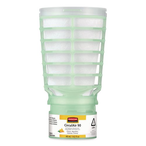 Rubbermaid Commercial CirculAir 90 Passive Air Care Refill, Citrus, 1.62 oz