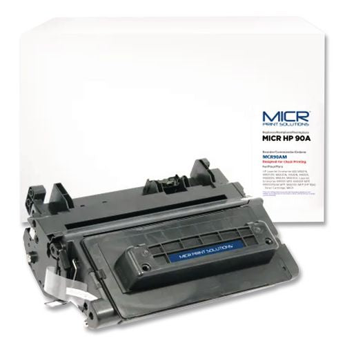MICR Print Solutions Compatible CE390A(M) (90AM) MICR Toner, 10,000 Page-Yield, Black