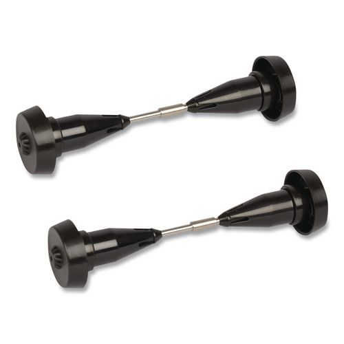 Tork Coreless High Capacity Spindle Kit, Plastic, 3.66" Roll Size, Black, 2/Kit