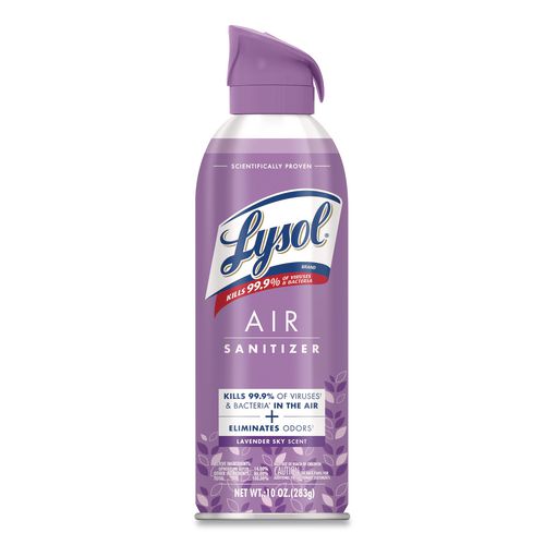 LYSOL Brand Air Sanitizer Spray, Lavender Sky Scent, 10 oz Aerosol Spray