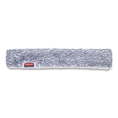 Rubbermaid Commercial Microfiber Glass/Window Cleaning Washer Sleeve, 14" Wide Blade