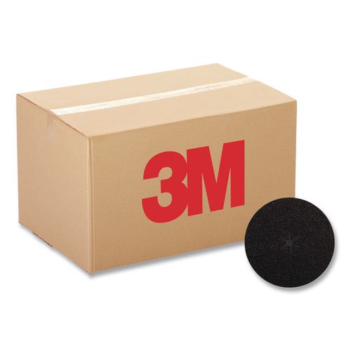 3M Floor Surfacing Hookit Discs, 7" Diameter, 60 Grit, Purple, 200/Carton