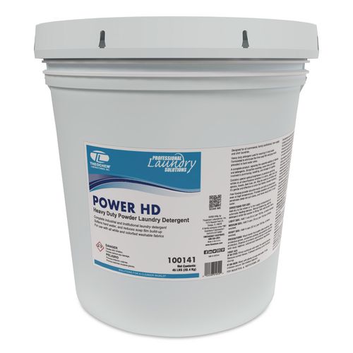 Theochem Laboratories Power HD Detergent, Fresh Scent, 45 lb Pail