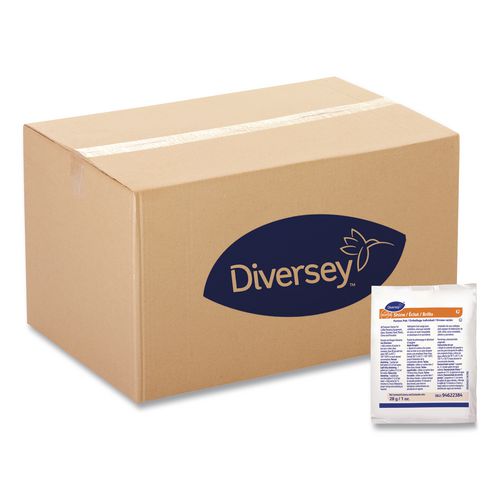 Diversey Suma Shine Portion Pak, Odorless Powder, 100/Carton