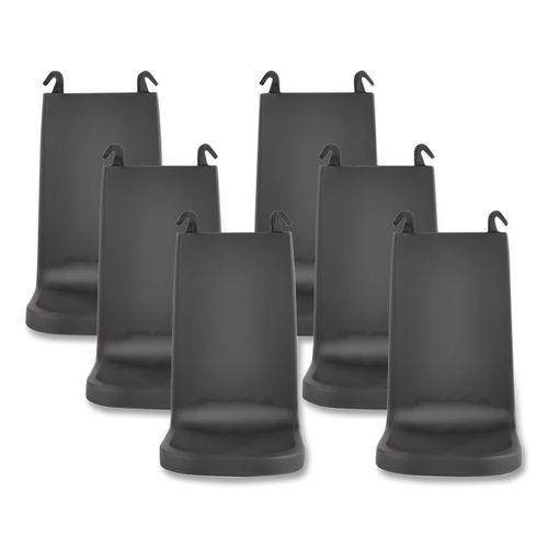 Diversey IntelliCare Dispenser Drip Tray, 8.58 x 7.32 x 12.44, Black, 6/Carton