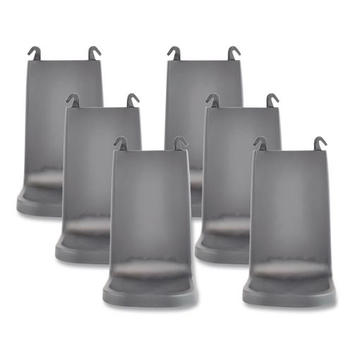 Diversey IntelliCare Dispenser Drip Tray, 8.58 x 7.32 x 12.44, Gray, 6/Carton