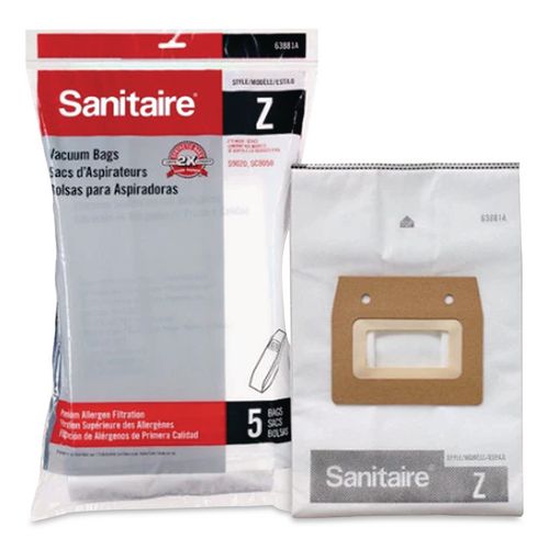 Sanitaire Style Z Vacuum Bags, 5/Pack