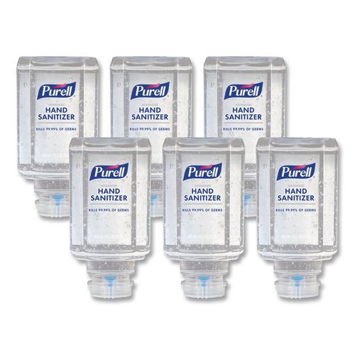 PURELL Advanced Hand Sanitizer Gel, Refill for ES Everywhere System, 450 mL Refill, Clean Scent, 6/Carton
