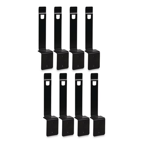 PURELL Rail Mount for ES Everywhere System, Black, 8/Pack