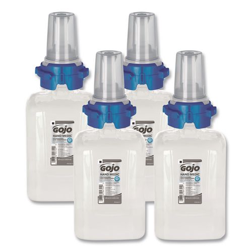 GOJO HAND MEDIC Professional Skin Conditioner for Industrial Environments, Refill for GOJO ADX-7 Dispenser, 685 mL, 4/Carton
