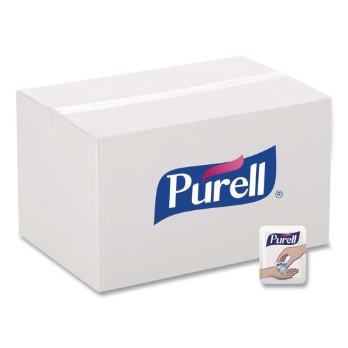 PURELL Advanced Hand Sanitizer Single Use, Gel, 1.2 mL Packet, Fragrance-Free, 2,000/Carton
