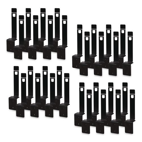 PURELL Rail Mount for ES Everywhere System, Black, 8/Pack, 4 Packs/Carton