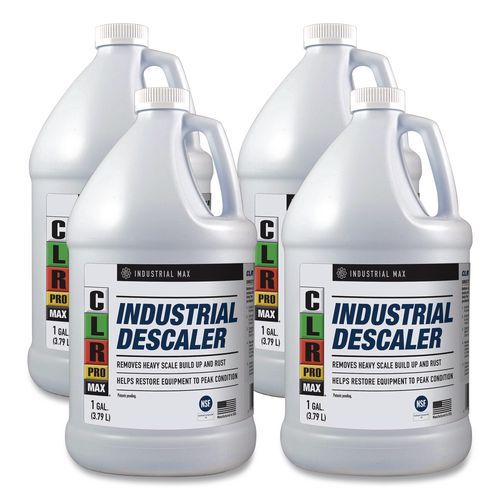 CLR PRO MAX Industrial Descaler, 1 gal Jug, 4/Carton