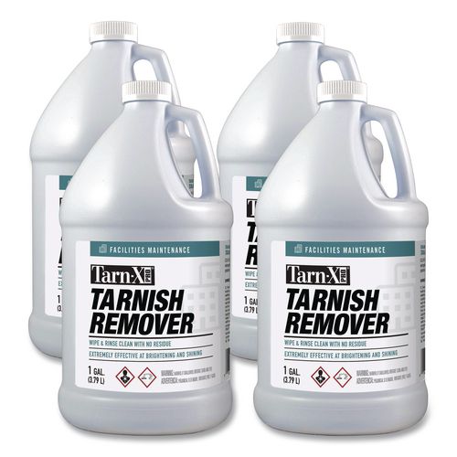 Tarn-X PRO Tarnish Remover, 1 gal Bottle, 4/Carton