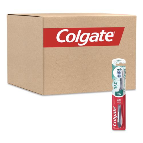 Colgate 360 Toothbrush, Soft, Randomly Assorted Colors