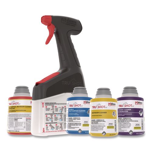SC Johnson Professional TruShot 2.0 Starter Kit, 9 oz Concentrate Cartridges