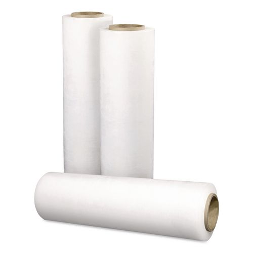 Berry Plastics Stretch Film and Shrink Wrap, A and B, 18" x 1,500 ft, 57-Gauge, Clear, 4/Carton