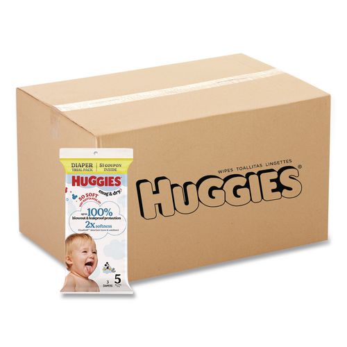 Huggies Snug and Dry, Size 5, Over 27 lbs, Disney Design, 3 Diapers/Pack, 30 Packs/Carton