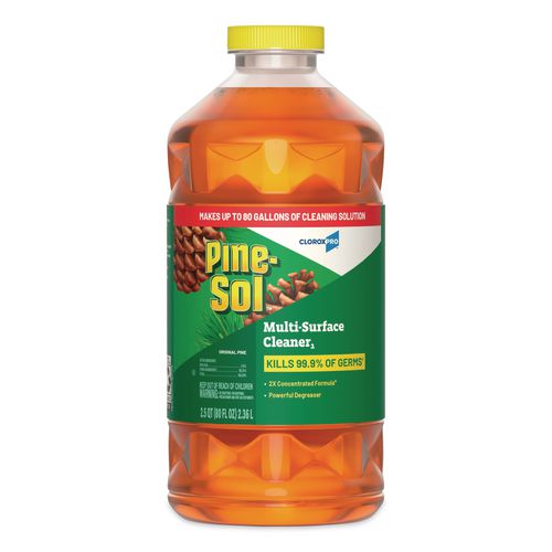 Pine-Sol CloroxPro Multi-Surface Cleaner Disinfectant Concentrated, Original Pine Scent, 80 oz Bottle