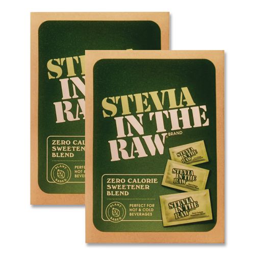 Stevia in the Raw Sweetener, 0.04 oz Packet, 200/Box, 2 Boxex/Carton