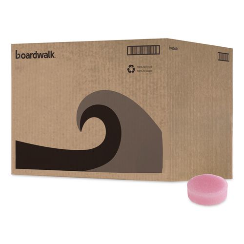 Boardwalk Para Urinal Deodorizer Block, Cherry Scent, Red, 4 oz, 144/Carton