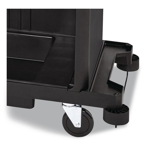 Rubbermaid Commercial Bumper Kit, for Rubbermaid Commercial 2202527/2202581/2202585/2202587, Plastic, Black