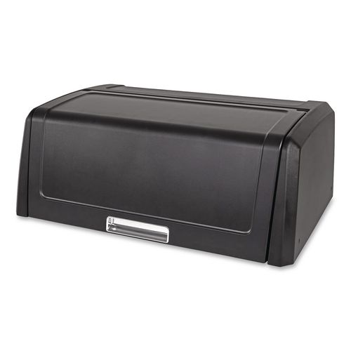 Rubbermaid Commercial Locking Security Hood for Housekeeping Carts, Plastic, Black
