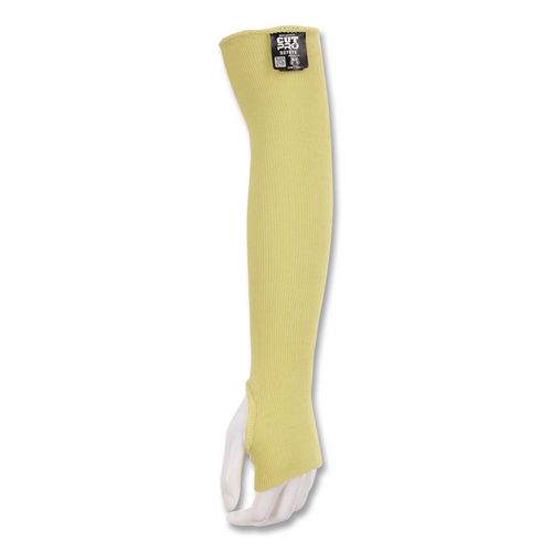MCR Safety Economy Series DuPont Kevlar Fiber Sleeve, One Size Fits Most, Yellow