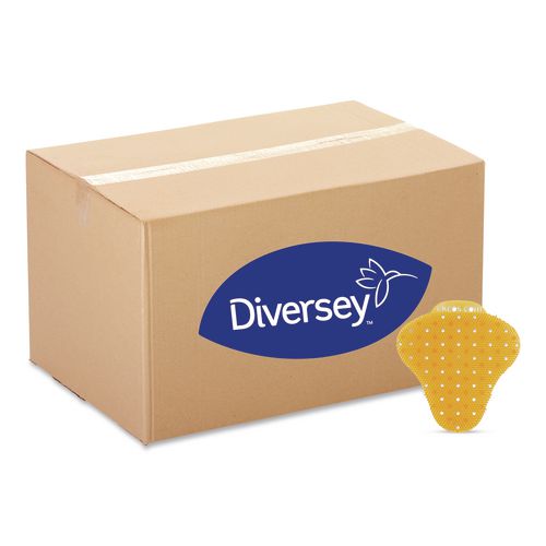 Diversey ekcoscreen Urinal Screens, Citrus Scent, Orange, 12/Carton