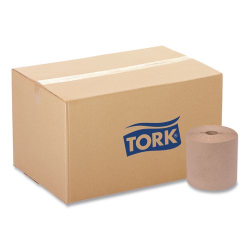 Tork Universal Hand Towel Roll, Notched, 1-Ply, 7.5" x 1,000 ft, Natural, 6 Rolls/Carton