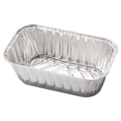 HFA Aluminum Baking Pan, #1 Loaf, 1 lb Capacity, 5.72 x 3.31 x 2.03, 200/Carton