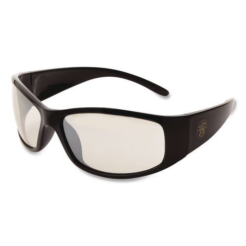 Smith & Wesson Elite Safety Eyewear, Black Full Frame, Clear Dual I/O Lens
