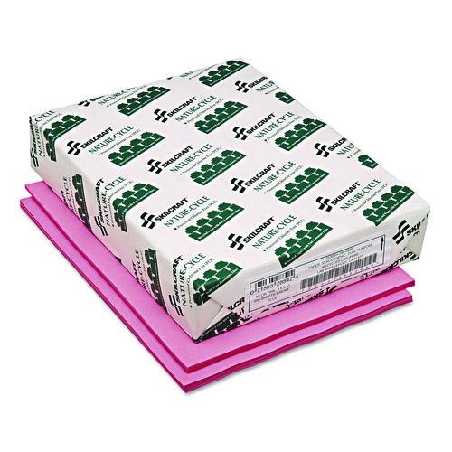 AbilityOne 7530013982680, SKILCRAFT Neon Colored Copy Paper, 20 lb Bond Weight, 8.5 x 11, Neon Pink, 500/Ream