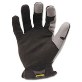 Ironclad Workforce Gloves, EN388: 3121, Gray/Black, Pair