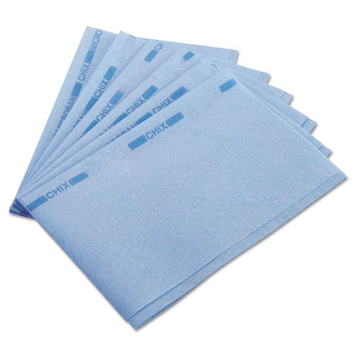 Chix Food Service Towels, 13 x 21, Blue, 150/Carton