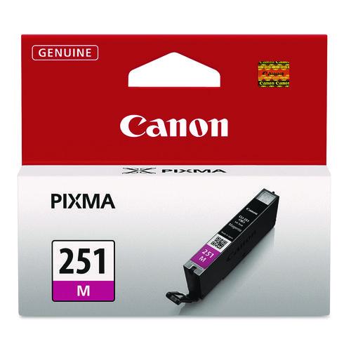 Canon 6515B001 (CLI-251) ChromaLife100+ Ink, 298 Page-Yield, Magenta
