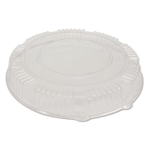 WNA Caterline Dome Lids, 18" Diameter x 2.75" h, Clear, Plastic, 25/Carton