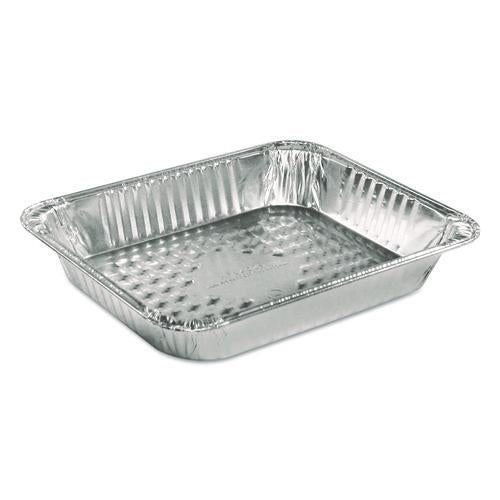 HFA Aluminum Steam Table Pans, Half-Size Medium, 2.19" Deep, 10.38 x 12.75, 100/Carton