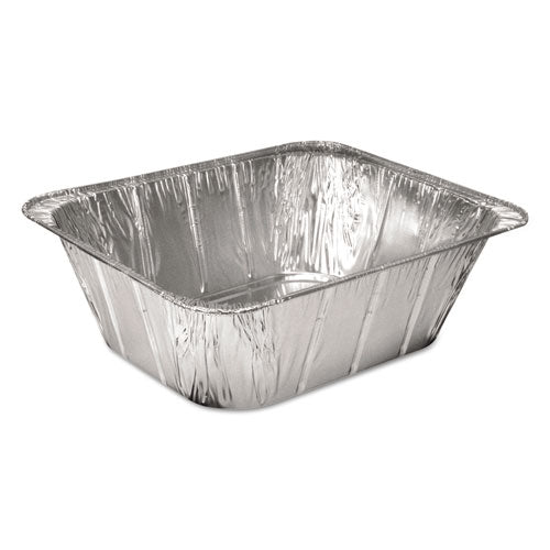 HFA Aluminum Steam Table Pans, Half-Size Extra Deep, 4.19" Deep, 10.31 x 12.69, 100/Carton
