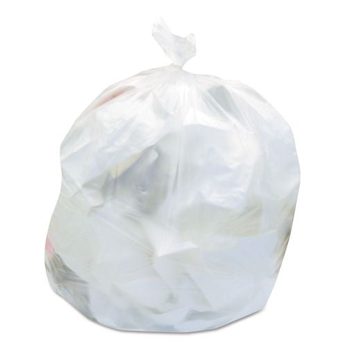 AccuFit Linear Low Density Can Liners with AccuFit Sizing, 44 gal, 0.9 mil, 37" x 50", Clear, 50/Box