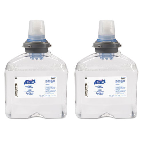 PURELL Advanced Hand Sanitizer TFX Refill, Foam 1,200 mL, Unscented