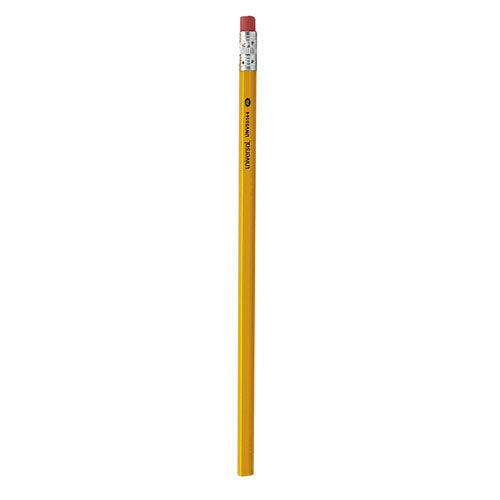 Universal #2 Woodcase Pencil Value Pack, HB (#2), Black Lead, Yellow Barrel, 144/Box