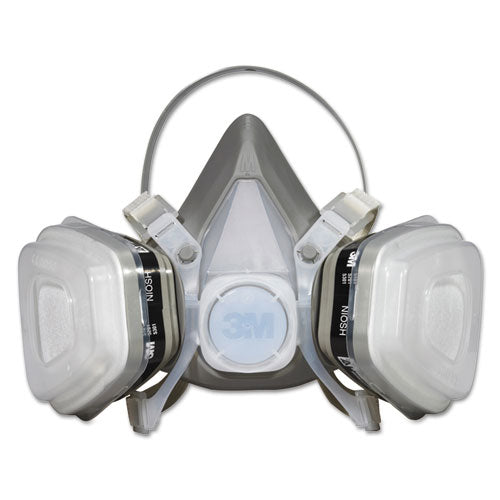 3M Dual Cartridge Respirator Assembly 52P71, Organic Vapor/P95, Medium