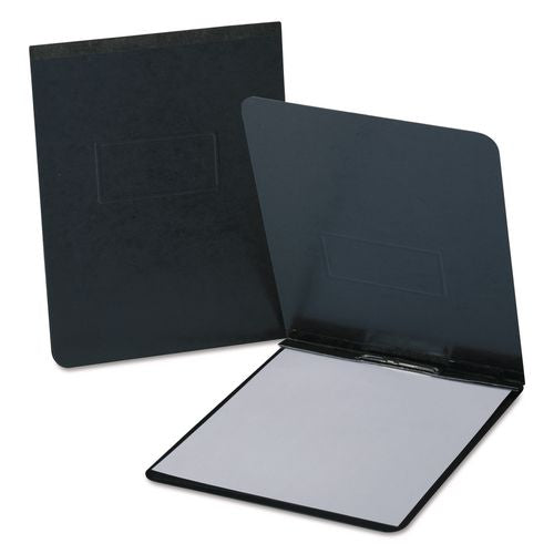 Oxford PressGuard Report Cover with Reinforced Top Hinge, Two-Prong Metal Fastener, 2" Capacity, 8.5 x 11, Black/Black