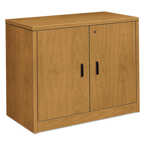 HON 10500 Series Storage Cabinet w/Doors, 36w x 20d x 29.5h, Harvest
