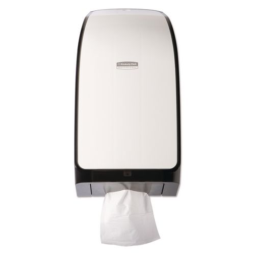Scott Hygienic Bathroom Tissue Dispenser, 7.38 x 6.38 x 13.75, White