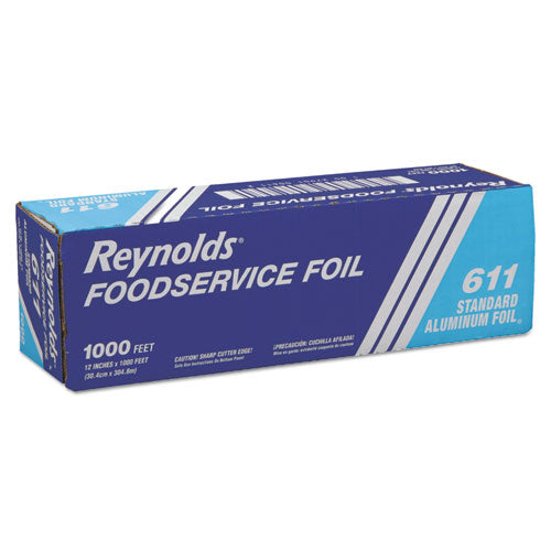 Reynolds Wrap Metro Aluminum Foil Roll, Standard Gauge, 12" x 1,000 ft